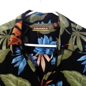 Cubavera Shirts - Cubavera Hawaiian Floral Button Down Shirt M Cubavera Shirts - Cubavera Hawaiian Floral Button Down Shirt M